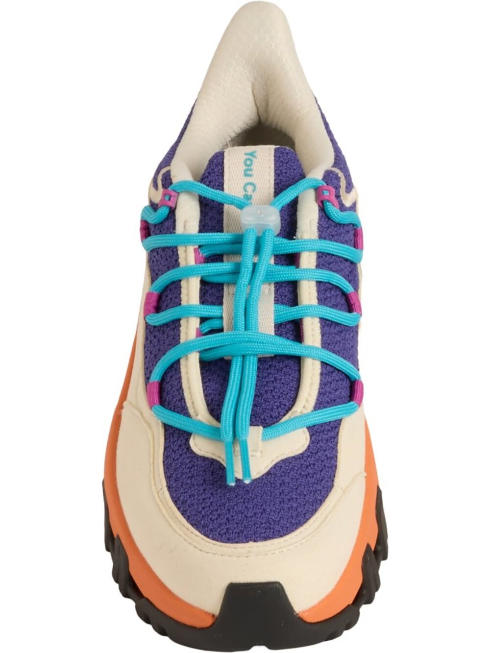 P448 Monalea Women's Blue Coral Vibram Sneakers Suede Accent Platform Shoes NWT